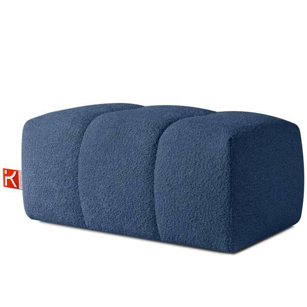 Pouf RAVIA Bleu marine