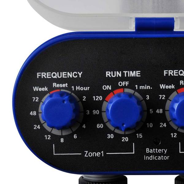 Timer 41193 zwart - ABS - 7 x 1 x 15 cm