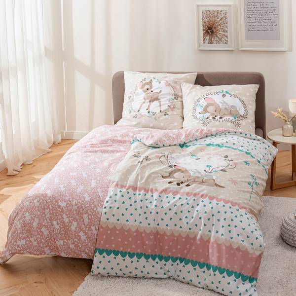 Bettwäsche Disney's Bambi Textil - 135 x 200 x 1 cm