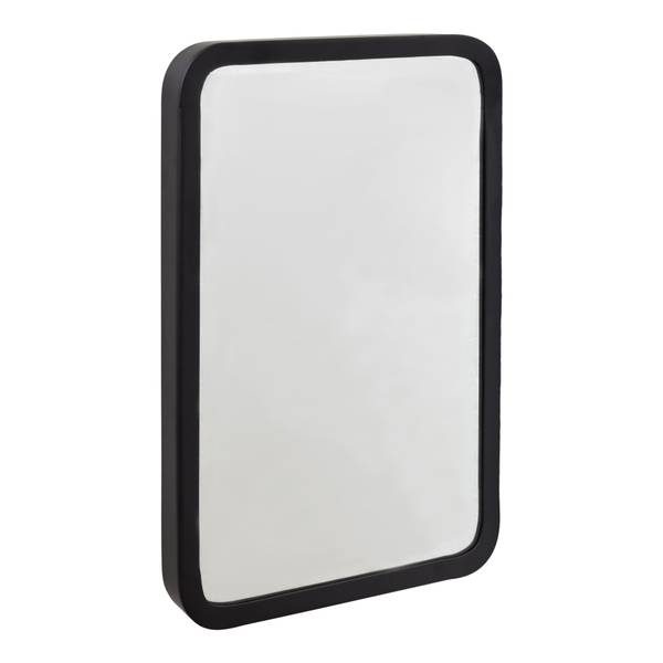 Spiegel Mirror Schwarz - Metall - 31 x 46 x 4 cm