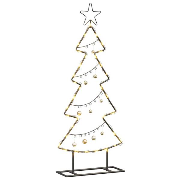 Metall Weihnachtsbaum 3700000019 14 x 90 x 41 cm