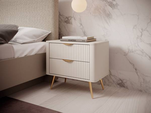 Nachttisch LATINA Beige