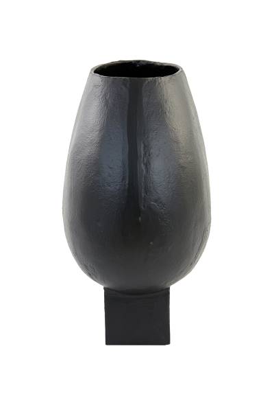 Vase PARTIDA Noir - Métal - 21 x 40 x 34 cm