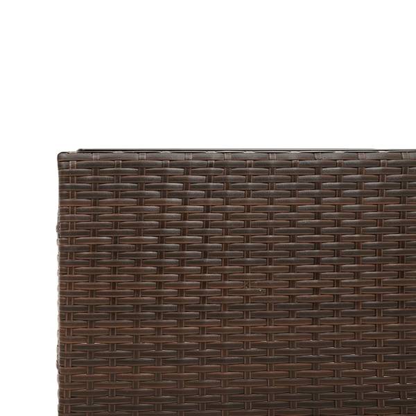 Gartensofa 3034093-1 (2-teilig) Braun - Creme