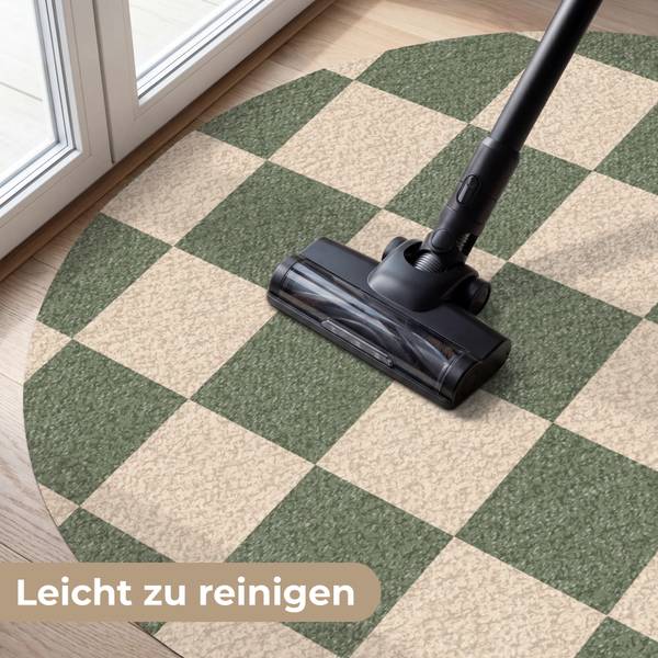FUßMATTE Schachbrett 120 x 120 cm