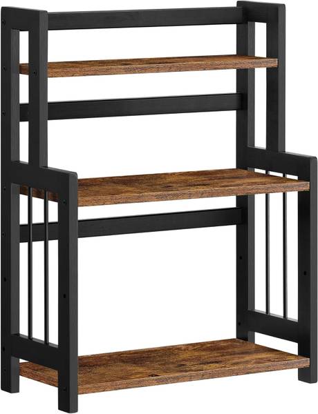 Gewürzregal 100479 Braun - Holzverbundwerkstoff - 57 x 21 x 8 cm