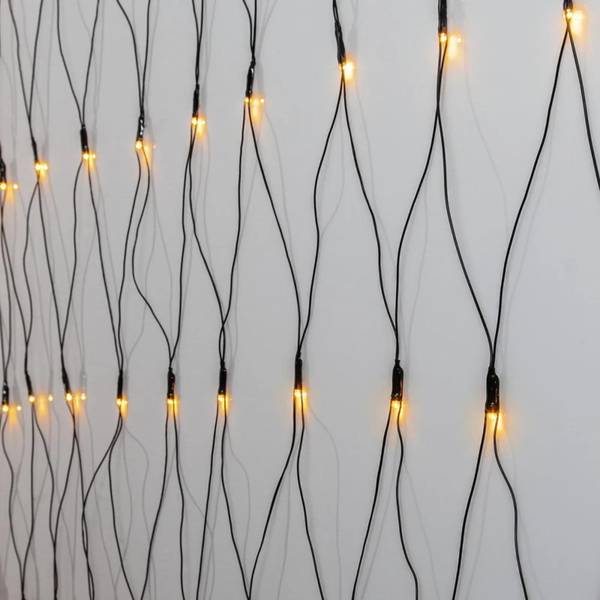 Lichtschläuche & Lichterketten Golden Schwarz - ABS - 300 x 300 x 300 cm