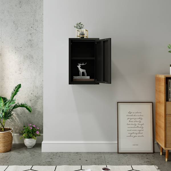 Armoire murale Burlöv Noir