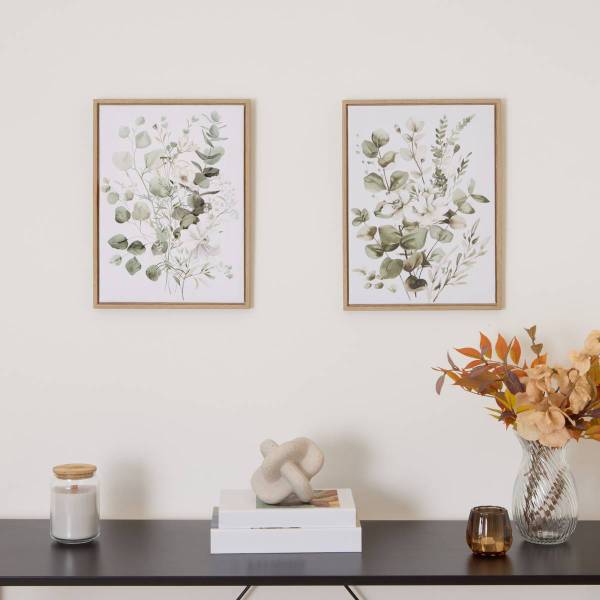 Leinwand EUCALY Kunststoff - 30 x 40 x 2 cm