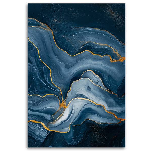 Canvas schilderij Marmer 80 x 120 cm