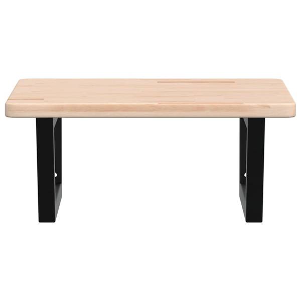 Waschtischplatte 3042574-2 Schwarz - Braun - 50 x 2 x 50 cm