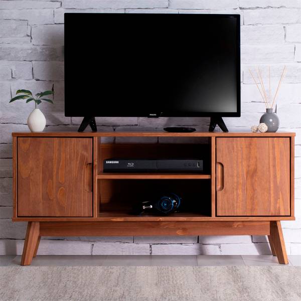 Lowboard TIVOLI Braun - Kiefer - 114 x 54 x 39 cm