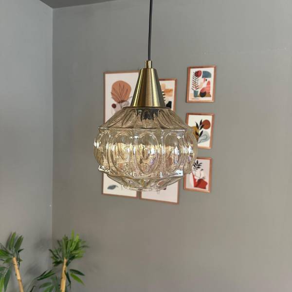 Pendelleuchte Sila Metall - 20 x 18 x 20 cm