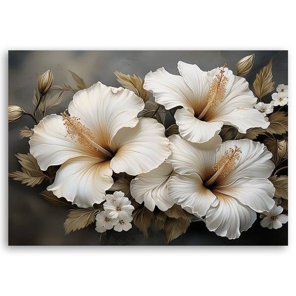 Wandbild blume natur 100 x 70 cm