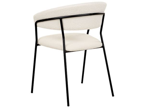 Stuhl MARIPOSA 2-tlg Schwarz - Weiß