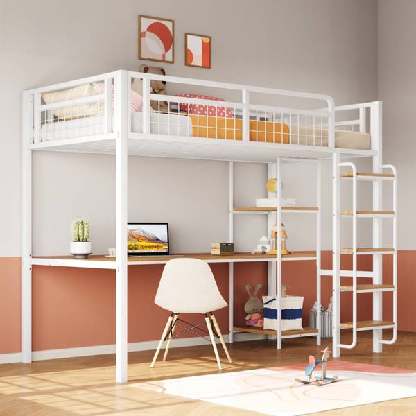Metallbett K-849 Weiß - Breite: 90 cm