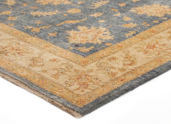 Tapis Kaizar XI Bleu - Laine - 171 x 1 x 225 cm