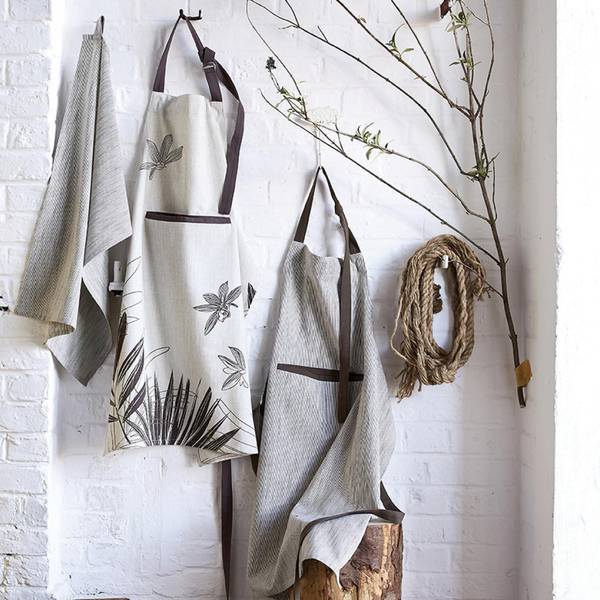 Geschirrtuch Moana Beige - Textil - 50 x 1 x 70 cm