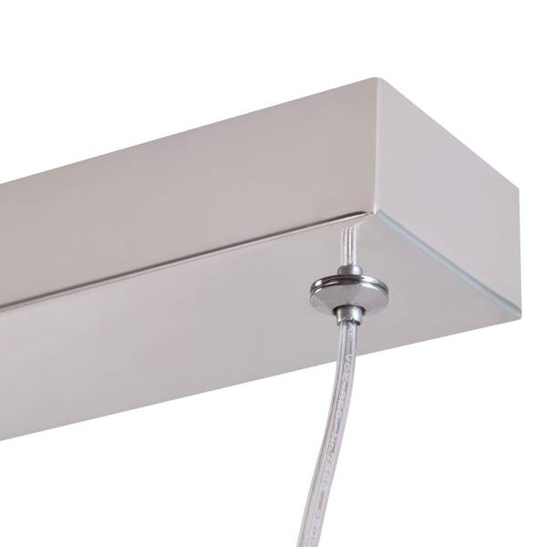 Pendelleuchte Mark Silber - Metall - 5 x 140 x 58 cm