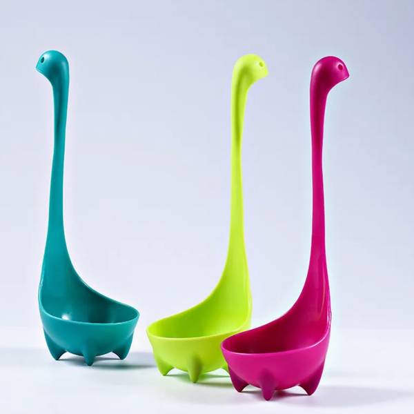 Suppenkelle Nessie Blau - Kunststoff - 10 x 10 x 24 cm