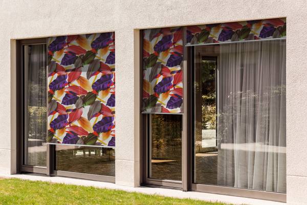 Außenrollo Folia Iris Textil - 40 x 180 x 1 cm