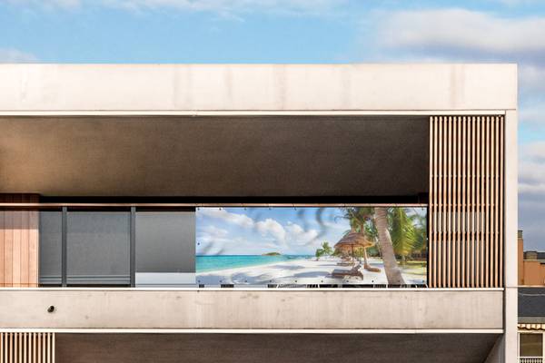BALKON-SICHTSCHUTZ Tropenstrand Höhe: 110 cm