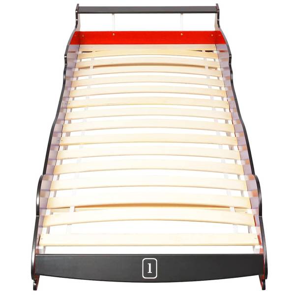 Kinderbett 294146 Rot - Holzwerkstoff - 94 x 38 x 225 cm