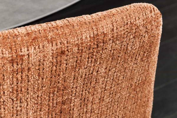 Stuhl TRES CHIC Braun - Chenille - Polyester - 44 x 88 x 52 cm