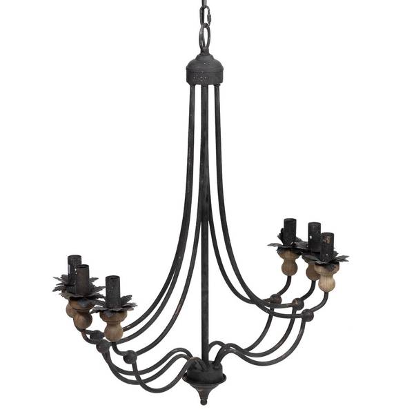 Deckenlampe 4523366633 Schwarz - Metall - 69 x 86 x 69 cm