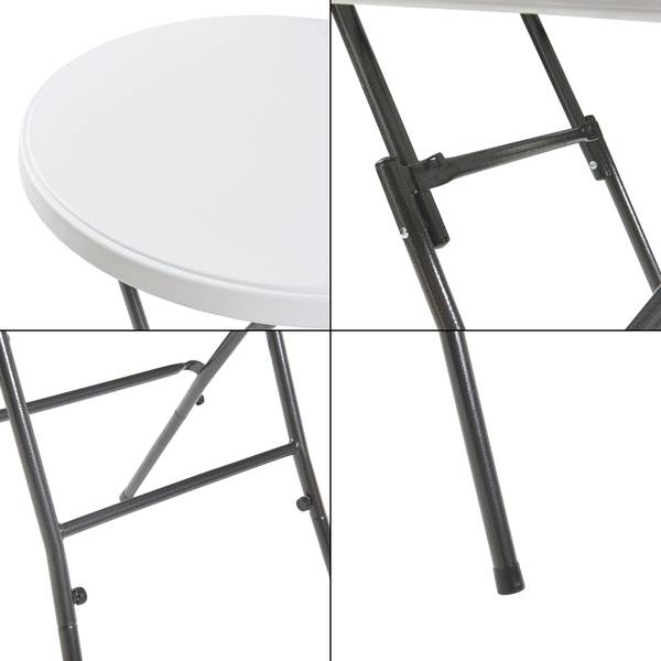 Klapptisch Ljusnarsberg Weiß - 80 x 110 x 80 cm