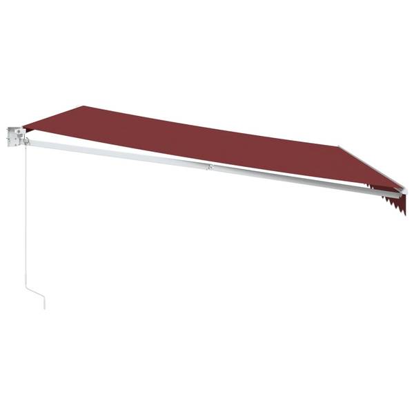 Einziehbare Markise 3028286-1 Burgunderrot - 300 x 450 cm