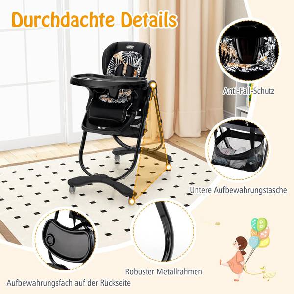Babystuhl MP32278 Schwarz