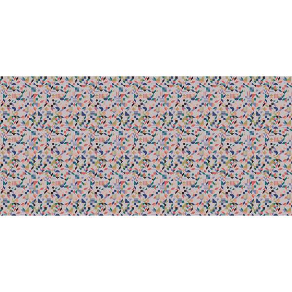 Papier peint  Moncloa Blanc 525 x Blanc - Largeur : 525 cm
