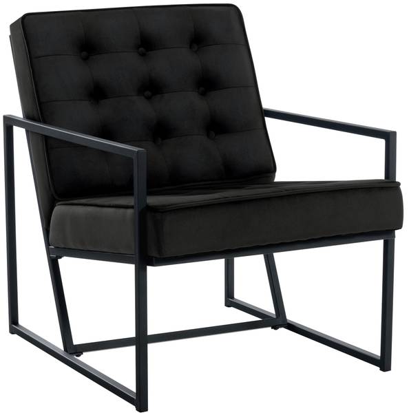 Chaise lounge Avon Noir