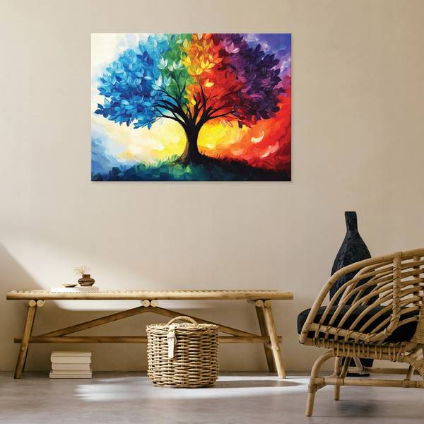 Leinwand Bilder Blumen Schlafzimmer 100 x 70 x 3 cm