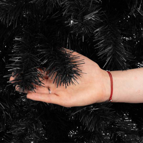 Künstlicher Christbaum CT0235 Schwarz - PVC - 90 x 180 x 90 cm