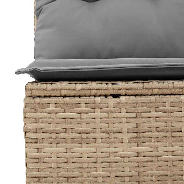 Salon de jardin 3036657-2 (lot de 6) Beige - Gris