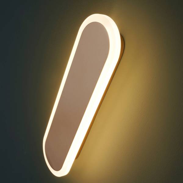 Wandleuchte Delia Gold - Metall - 8 x 30 x 5 cm