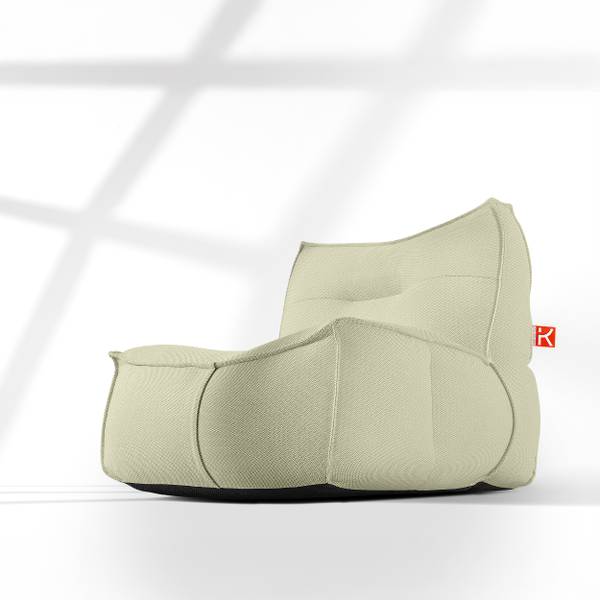 Tuinmeubelset LOVIA(set van 4) lichtgroen - wit