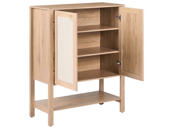 Schuhschrank BEAULAC Braun - Holzwerkstoff - 80 x 101 x 36 cm