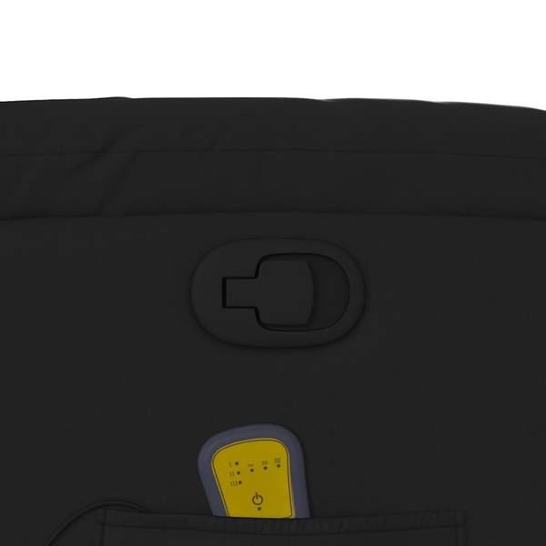 Massagesessel 3037715 Schwarz - Mischgewebe - 77 x 99 x 95 cm