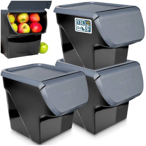Aufbewahrungsbox für Gemüse 3er SET529 kaufen