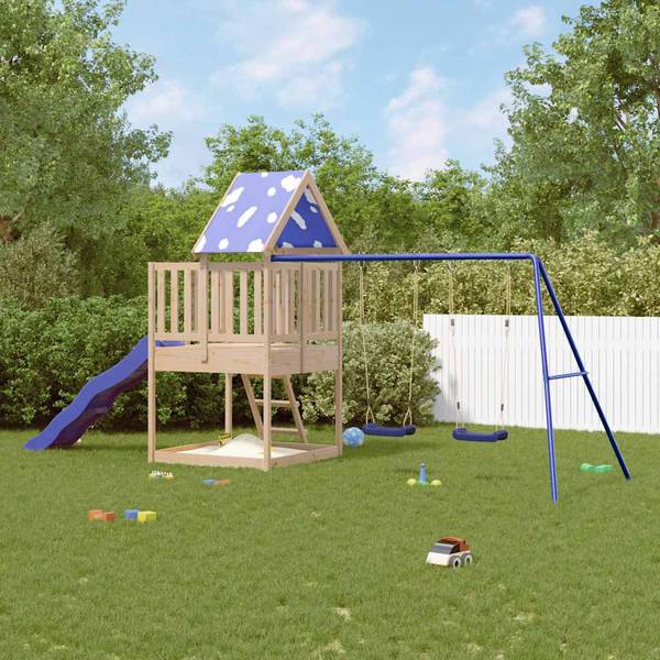 Spielturm 3037960 Braun - Kiefer - 235 x 228 x 564 cm