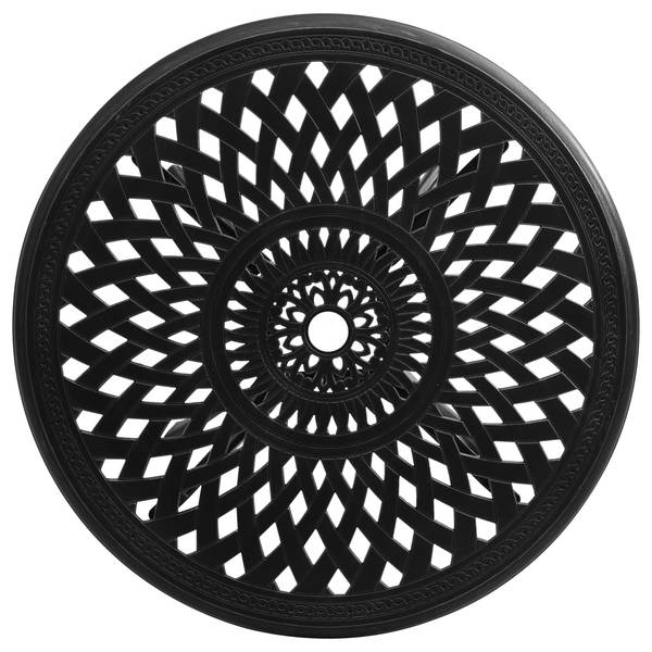 Bistroset 3011679-2 (5-teilig) Schwarz - Aluminium - 78 x 72 x 78 cm