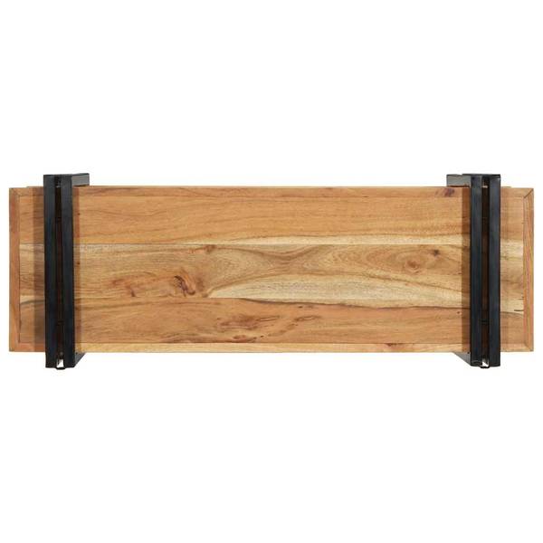 Wandregal 3043144 Braun - Akazie - 33 x 45 x 90 cm
