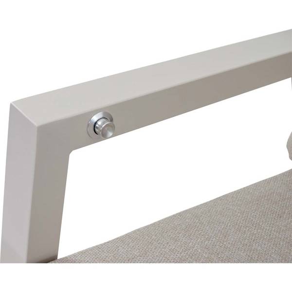 Bistro-Sessel OHIO - 2er-Set Beige - Metall - 81 x 89 x 72 cm