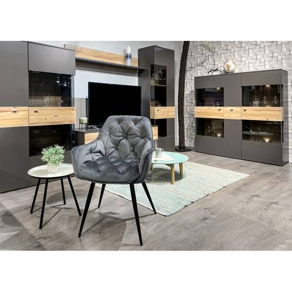 Etagère murale MARBELLA Marron - Bois manufacturé - 150 x 30 x 22 cm