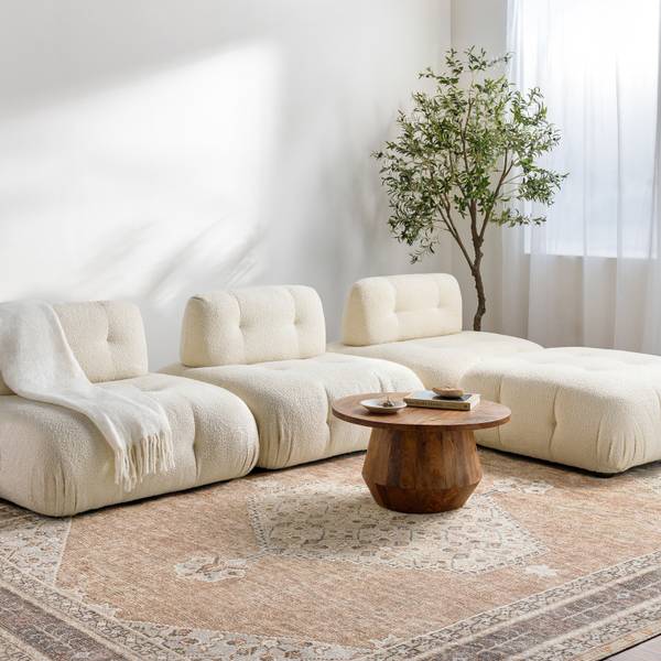 Kurzflorteppich Lila 200 x 275 cm