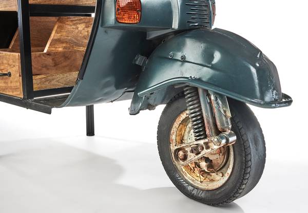 Regal VIAGGIO Grau - Metall - 70 x 107 x 105 cm