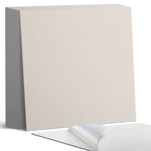 Vinylfliese Beigehell 20er-Set 20 x 20 cm